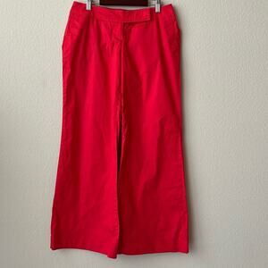 Red Wide Leg Pants, size USA 6